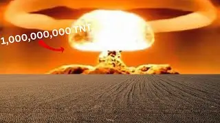 The Largest Nuke TNT Mod! | I Made a Giant Crater Part 2
