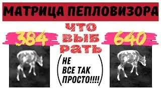 384 vs 640 | Выбор матрицы тепловизора | Охота на кабана