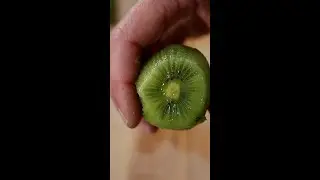 Cutting Kiwi Fruit 