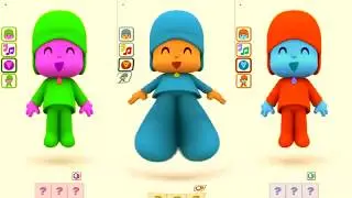 NEW 2017  Talking Pocoyo Colors Funny Collection  HD  for kids learn carton baby my pocoyo 2018