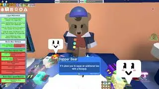 Roblox - Bee Swarm Simulator -  Start To Finish Dapper Bear's Liquid Motivation Quest.