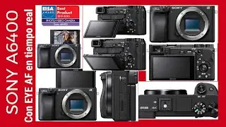🤑🤑✔✔ Sony α6400 - Cuerpo de cámara sin espejo compacto con montura E (sensor APS-C,