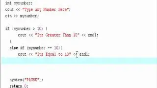 C++ Tutorial 9 If and Else CAVEMAN FRIENDLY HQ