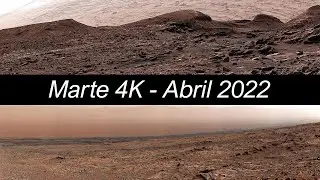 Marte 4K - Abril 2022 - Curiosity