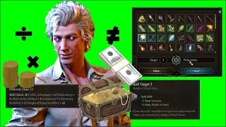 Fast GOLD stats & secrets, pickpocketing in Baldur's Gate 3 