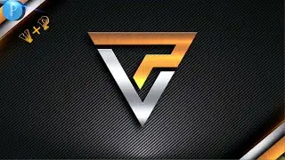 Cara Membuat Logo Monogram Gold and silver di Aplikasi Pixellab ll Initial V+P ll Tutorial Android