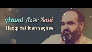 Axund Azər Sani - Demir