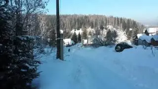 Безумная погоня в России и не такое можно увидеть :)