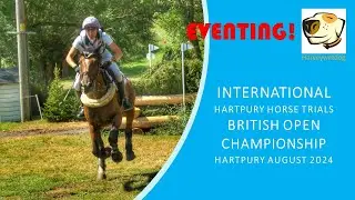 Cross country action from the British Open Championships at Hartpury #eventing