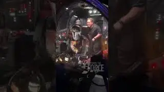 John Favreau Surprises Fans! at Mandalorian Exhibit