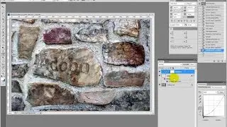 Text-Gravur in Stein – Photoshop-Tutorial