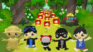 Tag with Ryan - Track Star Ryan 🆚 Shadow Spy Ryan 🆚 Taekwondo Ryan 🆚 Midnight Spy 🆚 Rare Mercuryan !