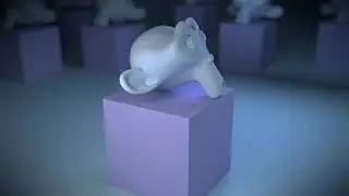 Blender Cycles Animation - Monkey Head Suzanne