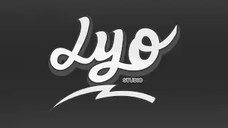 LYO Studio Logo Speedart | Lettering