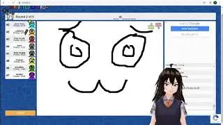 update: producer kept saying baka so i quit UwU |skribblio part 1| VTuber