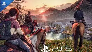 LAST OF US REMAKE PS5 HDR GAMEPLAY 60FPS PART 16 MENYELAMATKAN ELLY