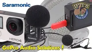 Saramonic GoMic/Lavalier Microphone - Better GoPro Hero 3/3+/4 Audio! : REVIEW