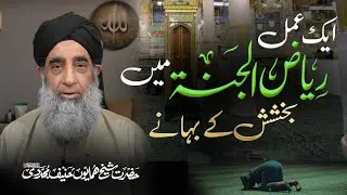 Aik Amal Riaz ul Jannah Main | Bakhsish Kay Bahanay | Shaykh Humayun Hanif Mujaddidi