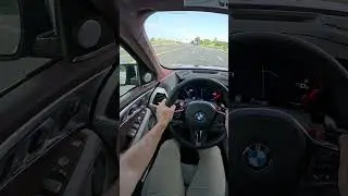 Does the BMW XM Sound Awesome or Artificial? (POV Drive #shorts)