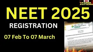 NEET 2025 Registration Started I NTA's Official Notice | NEETPORT