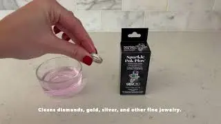 GEMORO SPARKLE PAK PLUS – JEWELRY CLEANING SOLUTION PAKS