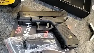 E&C Airsoft Glock 19X unboxing and testing #airsoft