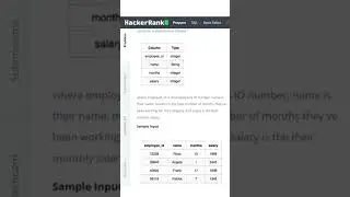 SQL - Practice #shorts #data #sql