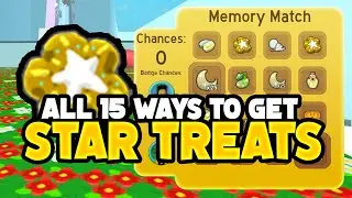 All 15 ways to get STAR TREATS in BEE SWARM SIMULATOR (roblox bss)
