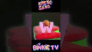 Learn Alphabet with Kinetic Sand Bowling Ball ABC Song Space Adventure  #alphabetadventure