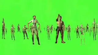 Video animasi green screen