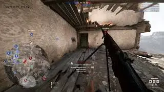 Flanking in Amiens map ...