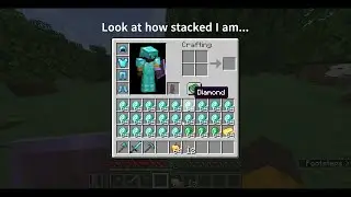 Minecraft YouTubers Mining offscreen be like...