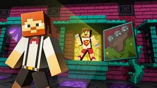 Minecraft SUNUCUMDA GİZLİ ODA 🔵 Karma
