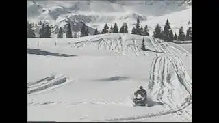 Snowmobile footage from the early 2000's