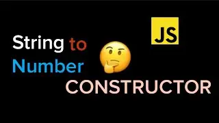 Convert String to Number (Constructor) - JavaScript Tutorial #codingshorts #js #javascripttutorial