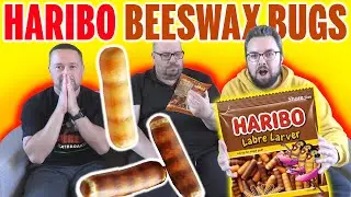 Haribo Beeswax Larvae 🇩🇪 BRUTALLY HONEST REVIEW