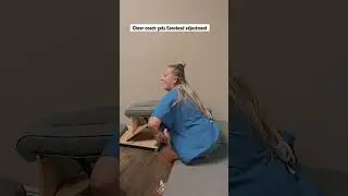 Cheer coach gets Gonstead adjustment