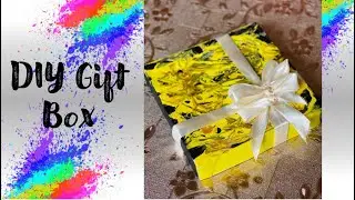 HOW TO MAKE A GIFT BOX WITH PAPER | DIY Gift Box Ideas | Easy Paper Crafts | Homemade Gift Box