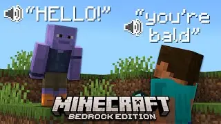 I Played Minecraft Bedrock With PROXIMITY CHAT