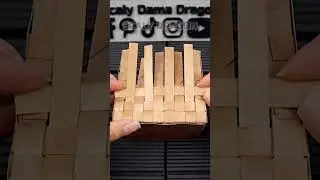 Idea con rollos o tubos de cartón  