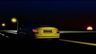 Mercedes AMG C63s in action