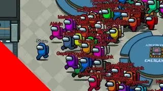 AMONG US, But With 1000 IMPOSTORS among us gameplay,among us funny,among us funny moments,among us,