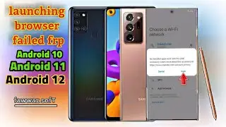 FiX launching browser failed frp for Samsung