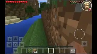Стрим игры "Minecraft PE".