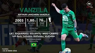 Vanzela - Lateral Esquerdo/ Volante/ Meio Campo (Left Back/ Defensive Midfielder/ Midfielder) - 2024