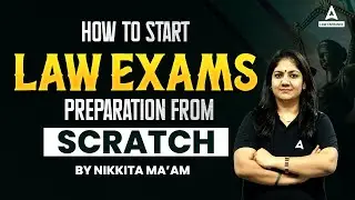 How to Start Law Exams Preparation From Scratch for CLAT 2025 | Reasoning Classes By Nikkita Mam