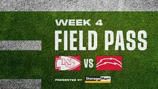 Kansas City Chiefs vs Los Angeles Chargers - NFL Week 4 | Field Pass Pregame Show 🏈