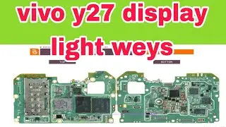 vivo y27 display light problem solution// display light all track