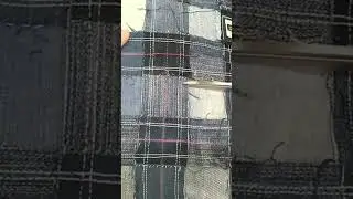 Из старых джинсов...