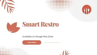 Smart Restro - An Advanced Restaurant Management App | Google Play Store | #SmartRestro